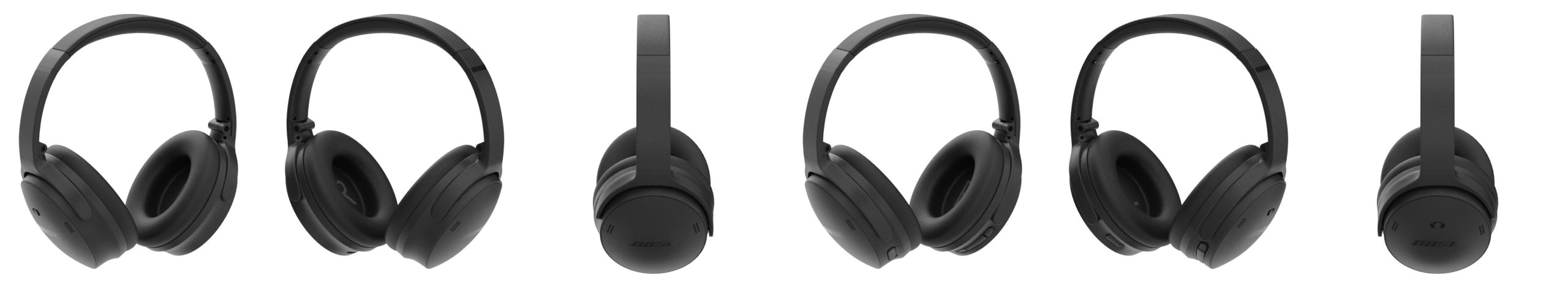 Bose QuietComfort Bluetooth Headphones, Wireless Headphones, Over Ear Noise Cancelling Headphones with Mic, Up To 24 Hours of Battery Life, Black - Image 4