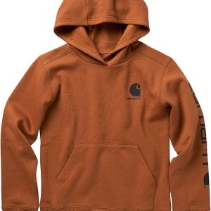 Carhartt Boys& Grils' Long Sleeve Hooded Sweatshirt