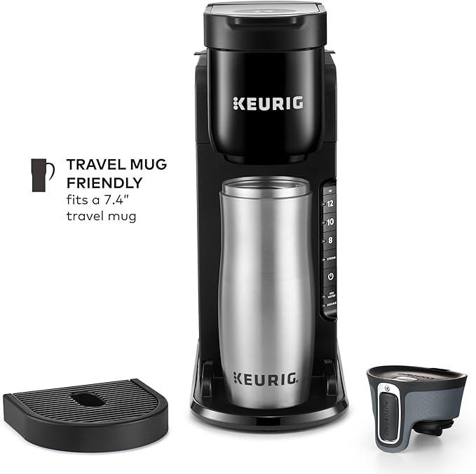 Keurig K-Express Single Serve K-Cup Pod Coffee Maker, 3 Brew Sizes, Strong Button Feature, 42oz Removable Reservoir, Black - Image 5