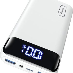 INIU Portable Charger, Smallest 22.5W 20000mAh USB C in & Out Power Bank Fast Charging, PD 3.0+QC 4.0 LED Display Phone Battery Pack Compatible with iPhone 16 15 14 13 Pro Samsung S23 Google iPad etc