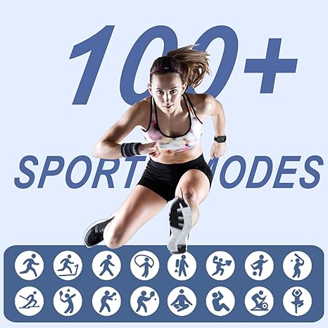 Smart Watch, 1.91" Smartwatch for Men Women (Answer/Make Call), Fitness Tracker with 100+ Sport Modes, IP68 Waterproof, Heart Rate/Sleep Monitor, Spo2, Pedometer, Activity Tracker for Android iOS - Image 4